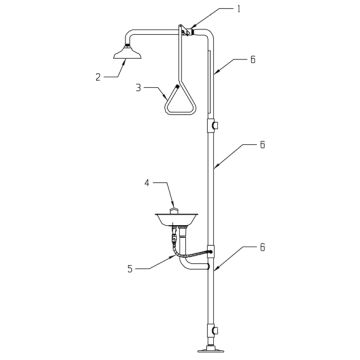 Speakman SE-693 Combo Parts Breakdown