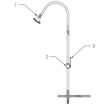Speakman SE-700 Shower Parts Breakdown