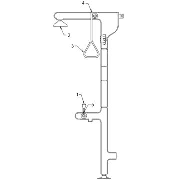 Speakman SE-7001 Heat-Traced Unit Parts Breakdown 