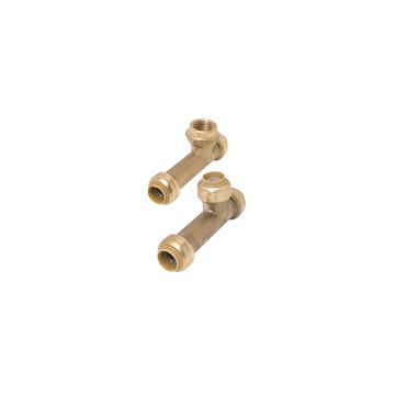 SharkBite U3482 1/2" X 1/2" X 1/2" FNPT Slip Tee