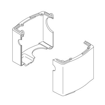 Toto TH559EDV512 Lower Cover Set