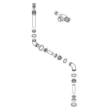 Toto VB9RB-32 1-1/2" Flush Valve Access Kit