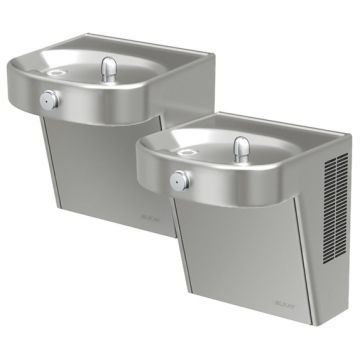 Elkay VRCHDTL8SC Heavy Duty Vandal-Resistant Dual Drinking Fountain