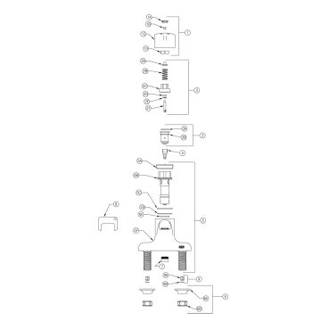 Zurn Z86000 Parts Breakdown 