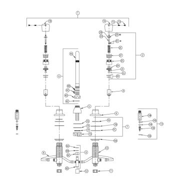 Zurn Z867A0 Parts Breakdown 