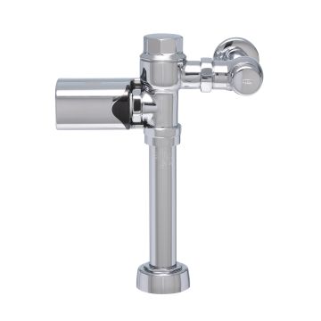 Zurn ZER6200-WS1-SM AquaSense Exposed Sensor Piston 1.6 GPF Flush Valve with Chrome Plated Metal Cover