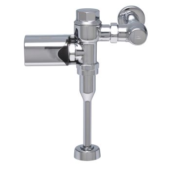 Zurn ZER6203-WS1-SM AquaSense Exposed Sensor Piston 1.0 GPF Flush Valve with Chrome Plated Metal Cover